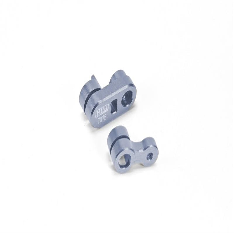 Aluminum 7075-T6 Brake Caliper Servo Arm Set 20T for LOSI 1:4 Promoto-MX Motorcycle Dirt Bike RTR FXR LOS06000 LOS06002 Upgrades - Silver