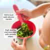 321 Grow Eat with Me Spoon and Fork Set  Toddler Utensils with Easy-Grip Silicone Handles  Kid-Sized & Safe Stainless Silverware  Promotes Independent Eating  Dishwasher Safe (Ocean) view 4