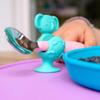 321 Grow  Easy Learn Foodie Friends  Silicone Spoon and Fork Holders  Learning Tool for Kids  Ages 12 mo+  Dishwasher Safe view 2