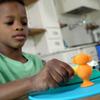 321 Grow  Easy Learn Foodie Friends  Silicone Spoon and Fork Holders  Learning Tool for Kids  Ages 12 mo+  Dishwasher Safe view 4