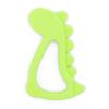 321 Grow Easy Learn Dino Spoon  Babys First Self-Feeding Spoon  2-Sided Silicone Training Utensil for Coordination Development Easy to Hold  Textured for Purees  4+ months (Honeydew) view 1