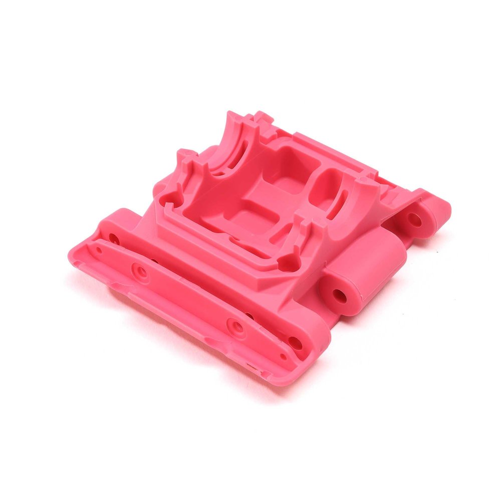 ARRMA Rear Lower Skid/Gearbox Mount (1pc) - Pink, ARA320784