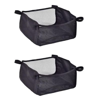 ibasenice Baby Stroller Bottom Basket Organizer Universal Lightweight Stroller Storage Bag with Large Capacity for Diapers Toys Snacks under Accessories