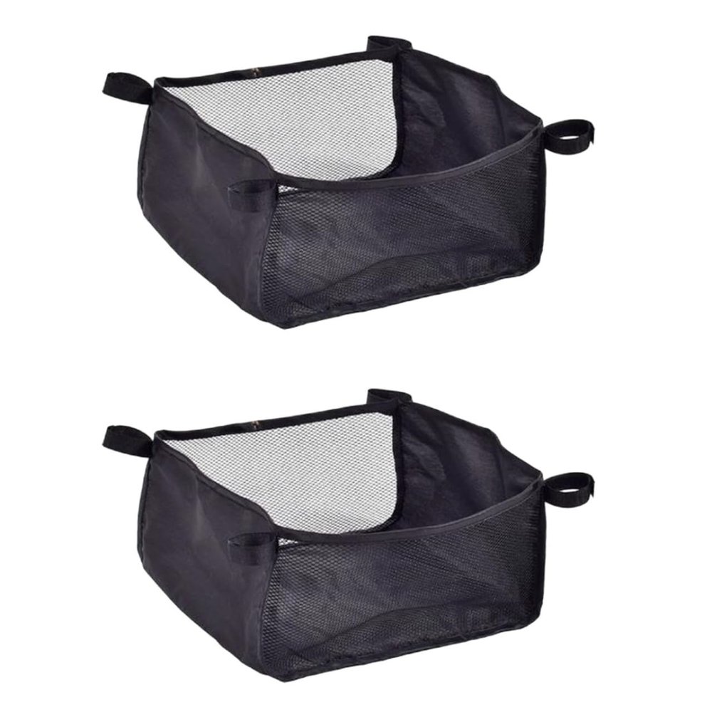 ibasenice Baby Stroller Bottom Basket Organizer Universal Lightweight Stroller Storage Bag with Large Capacity for Diapers Toys Snacks under Accessories