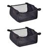 ibasenice Baby Stroller Bottom Basket Organizer Universal Lightweight Stroller Storage Bag with Large Capacity for Diapers Toys Snacks under Accessories view 1