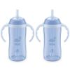 NUK Learner Straw Cup 10oz - Toddler Cup with Soft Straw for Easy Drinking Suitable for Ages 8 Months and Up view 1