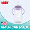 NUK Learner Straw Cup 10oz - Toddler Cup with Soft Straw for Easy Drinking Suitable for Ages 8 Months and Up view 2