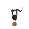 Tiefling Horns Attachment for Headset, Gaming and Streaming Headset Accessories, Cosplay, Gaming Streamer Gift, Goat | ram | Bard Horns (Black) view 4