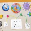 Almencla Busy Board Part Montessori Toy Outlet with Plug Preschool Toddlers Activities Sensory Board Activity Board for Kids Preschool, B view 4