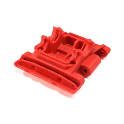 ARRMA Rear Lower Skid/Gearbox Mount (1pc) - Red, ARA320778