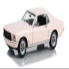Greenlight 1:18 1967 for Mustang Coupe She Country Special - Bill Goodro, Denver, Colorado - Bermuda Sand 13642 [Shipping from Canada] view 2