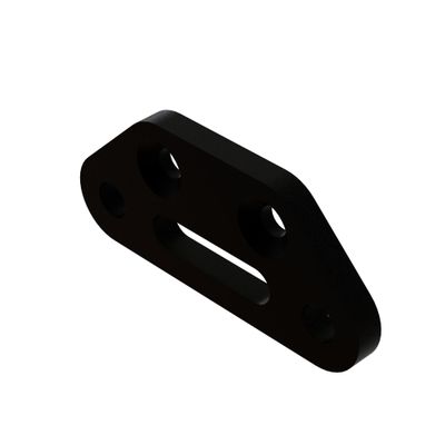 ARRMA Aluminum Front Suspension Mount (Black), ARA330754