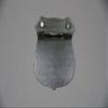 Old West Badges Pinkerton Detective Badge Metal Costume Prop Silver Color view 4