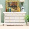 AirAds Dollhouse 1:12 Scale Dollhouse Miniature Accessories Doll Furniture Chest with Drawers White Storage view 3