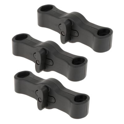 3 Pieces Pushchair Coupler Insert 2 in1 Dual Stroller Connectors Safety Side by Side Stroller Connector for Cart Accessory, for Leclerc