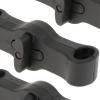 3 Pieces Pushchair Coupler Insert 2 in1 Dual Stroller Connectors Safety Side by Side Stroller Connector for Cart Accessory, for Leclerc view 3