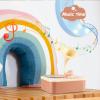 Toddler Gramophone Musical Toys - Player Audio Books for Kids, 99 Cards Stories Songs Phonograph Record, for Boys and Girls (Cozy Brown) view 4