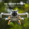 Landing Gear for DJI Mini 4 Pro, Spider Leg Foldable Extension Landing Gear, Portable Mini 4 Pro Drone Bracket Protective Stand (Gray) view 3