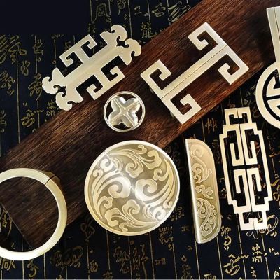 1/2Pcs Handle Single Hole Zinc Alloy Furniture Door Knobs for Drawer Wardrobe Kitchen Cupboard Pull (Color : 3, Size : 2PCS)