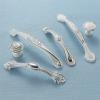 Zinc Alloy White Cabinet Handles Kitchen Cupboard Door Pulls Drawer Knobs Fashion Furniture Handle Hardwar 1Pcs (Color : 937-single) view 3