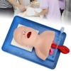 PIAOCAIYIN Intubation Manikin, Teaching Intubation Model, Study Teaching Baby Model, Infant Airway Management Training Manikin with Tube, for Lab Education School -Baby Model view 1