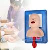 PIAOCAIYIN Intubation Manikin, Teaching Intubation Model, Study Teaching Baby Model, Infant Airway Management Training Manikin with Tube, for Lab Education School -Baby Model view 2