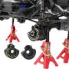 BrewJa Portal Axle Housing Brass Black Steering Cup Steering C Seat tie Rod Holder Gear Cover servo Bracket Compatible with 1/10 Trx4 Trx6 (Color : A) view 3