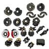 BrewJa Portal Axle Housing Brass Black Steering Cup Steering C Seat tie Rod Holder Gear Cover servo Bracket Compatible with 1/10 Trx4 Trx6 (Color : B) view 2
