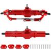 Vgoohobby Aluminum Alloy Front Rear Portal Axle Upgrade Part Compatible with WPL B14 B16 B24 B36 HengLong FeiYu JJRC 1/16 RC Car (Red) view 1