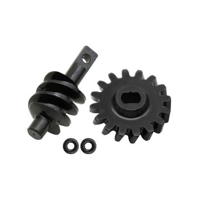 BrewJa Heavy Brass Counterweight Axle Housing Cover Steering Knuckles Worm Differential Compatible with RC Crawler Car Axial SCX24 Upgrade Part (Color : 16T)