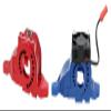BrewJa TRX4 Aluminum Alloy Motor Mount Heat Sink with Cooling Fan Compatible with 1/10 RC Crawler Car TRX-4 TRX-6 Upgrade Parts (Color : A Red) view 2