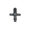 50Pcs 1/4 Inch Barbed Straight Connector with Threaded Garden Irrigation Hoses PVC Fittings Quick Connector for 4/7mm Hose view 1