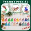 160 Pcs Christmas Mini Resin Ducks Tiny Santa Fairy Hat Duck Miniature Micro Landscape Garden Dollhouse Decor for Xmas Accessories DIY Craft Slime Party Gifts Prank Game Ornament Potted Plants view 3