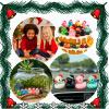 160 Pcs Christmas Mini Resin Ducks Tiny Santa Fairy Hat Duck Miniature Micro Landscape Garden Dollhouse Decor for Xmas Accessories DIY Craft Slime Party Gifts Prank Game Ornament Potted Plants view 4