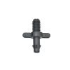 50Pcs 1/4 Inch Barbed Straight Connector with Threaded Garden Irrigation Hoses PVC Fittings Quick Connector for 4/7mm Hose view 1