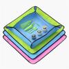 AVIMYA 50x50cm Planting Mat PE Gardening Potting Mats Reusable Garden Transplanting Pad Waterproof Plant Repotting Mat Flower Pots Pads (Color : Green) view 2