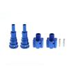 10mm Extended Stub Axle 7768 Wheel Hubs 7756 Aluminum for Traxxas Xmaxx 8S Upgrade Parts (Dark Blue) view 1