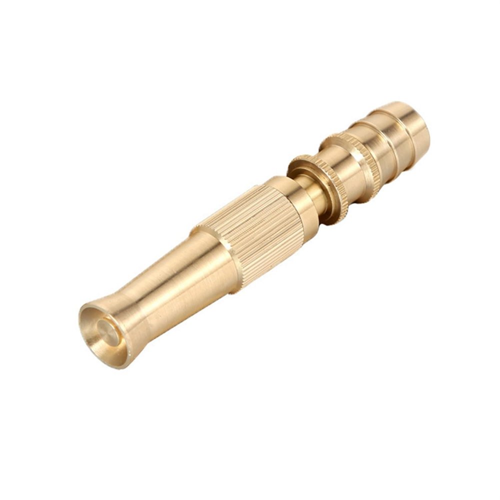Brass Adjustable Spray Gun Quick Waterstop Connector Car Wash Water Gun Garden Irrigation Spray Nozzle With G1/2 Connector (Color : A)