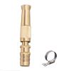 Brass Adjustable Spray Gun Quick Waterstop Connector Car Wash Water Gun Garden Irrigation Spray Nozzle With G1/2 Connector (Color : Red) view 1
