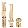 Brass Adjustable Spray Gun Quick Waterstop Connector Car Wash Water Gun Garden Irrigation Spray Nozzle With G1/2 Connector (Color : Red) view 2