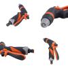8 Modes Garden Watering Gun High Pressure Spray Irrigation Nozzle Outdoor Lawn Yard Watering Sprinkler Car Cleaning Tools (Color : A) view 3