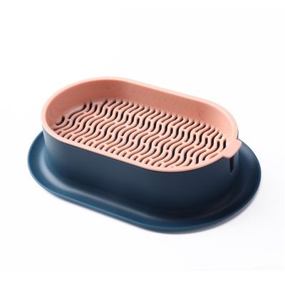 AVIMYA 1Pcs New Pet Cat Sprout Dish Growing Pot Hydroponic Plant Cat Grass Germination Digestion Starter Dish Greenhouse Grow Box (Color : Pink)