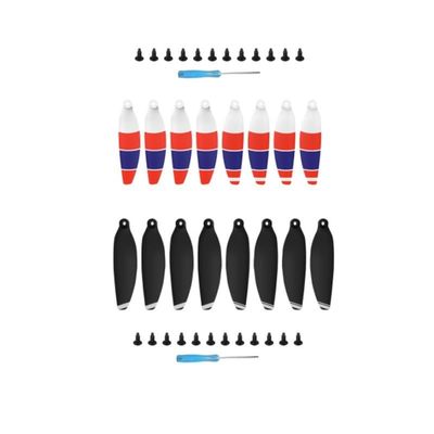 SeiZed Propellers for DJI Mavic Mini Drone Replacement Low-Noise and Quick-Release Blades Props (Color : 8 Silver 8 Colorful)
