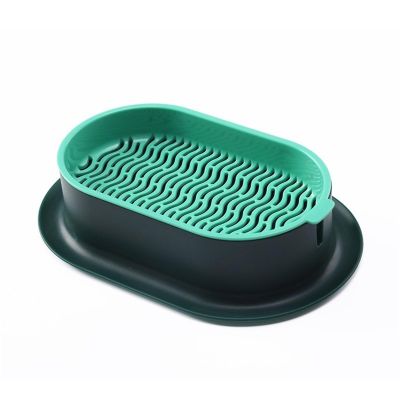 AVIMYA 1Pcs New Pet Cat Sprout Dish Growing Pot Hydroponic Plant Cat Grass Germination Digestion Starter Dish Greenhouse Grow Box (Color : Green)