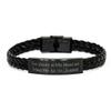Best Juggling Gifts, The Voices in My Head are Telling Me to Go, Birthday Braided Leather Bracelet For Juggling from Friends, Birthday gift for her, Jewelry view 1