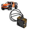 PenRux RC Car Motor Cooling Fan for Most RC Model Cars, 25x25mm Aluminum Alloy Lightweight Brushless ESC High Speed Heat Dissipation Fan (Gold) view 3