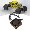 PenRux RC Car Motor Cooling Fan for Most RC Model Cars, 25x25mm Aluminum Alloy Lightweight Brushless ESC High Speed Heat Dissipation Fan (Gold) view 4