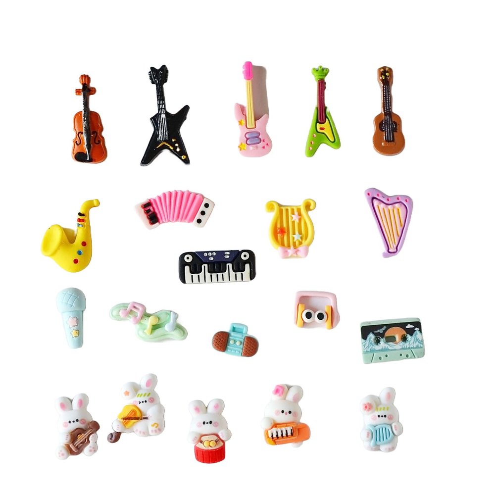 Music Theme I spy trinkets Set for I Spy Bag, Bottle, Set of 20
