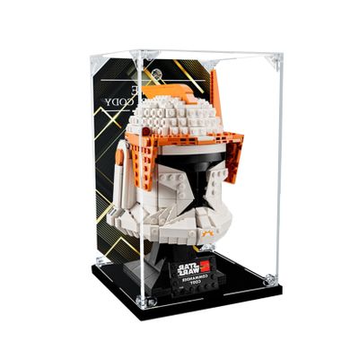 Acrylic Display Case 75350,Showcase,Protect & Decorate Models with Dustproof Storage (Background C(16*16*26))