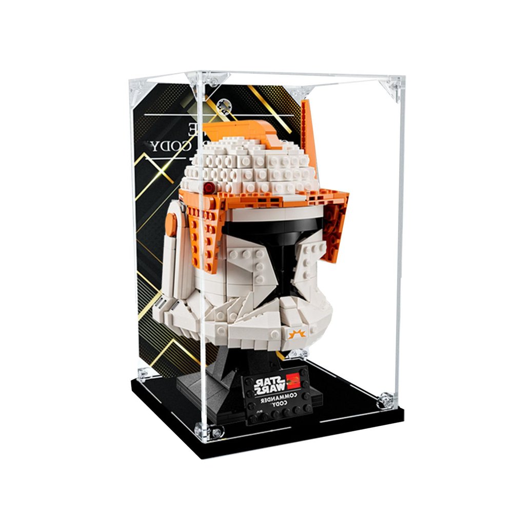 Acrylic Display Case 75350,Showcase,Protect & Decorate Models with Dustproof Storage (Background C(16*16*26))